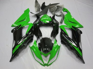 Compra Carenado Moto Kawasaki ZX6R 2013-2018 - Verde Negro Brillante