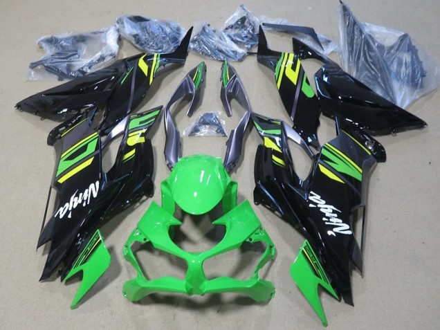 Compra Carenados Moto Kawasaki ZX6R 2019-2022 - Verde Amarillo Negro Brillante