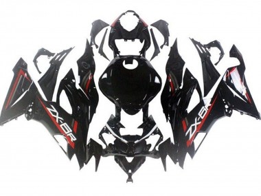 Compra Carenados Moto Kawasaki ZX6R 2019-2022 - Negro Brillante Rojo