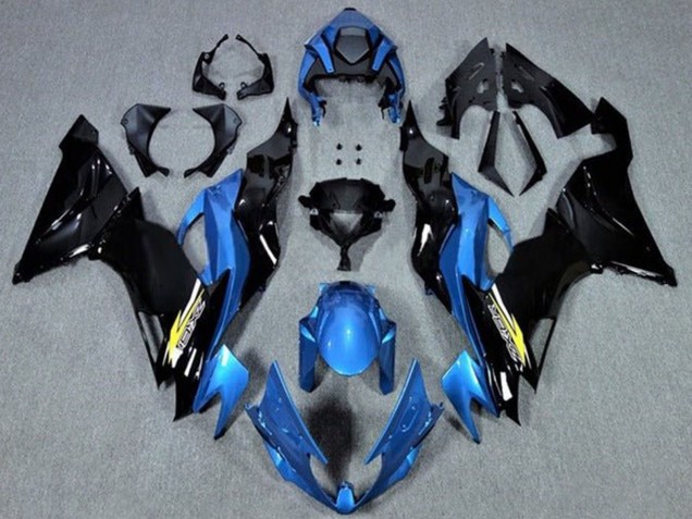 Compra Carenados Moto Kawasaki ZX6R 2019-2022 - Azul Negro Brillante Amarillo