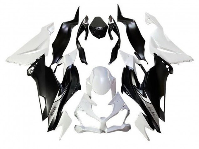 Compra Carenados Moto Kawasaki ZX6R 2019-2022 - Blanco Negro Mate