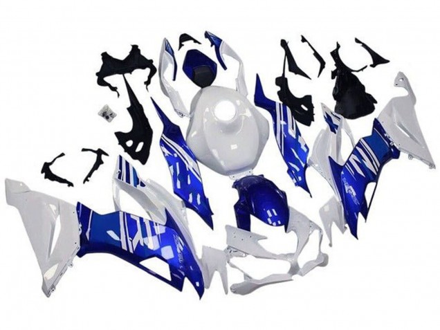 Compra Carenados Moto Kawasaki ZX6R 2019-2022 - Blanco Azul