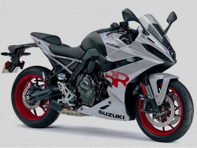 Compra Carenados Moto Suzuki GSX8R 2024-2025 - Plata Negro Rojo