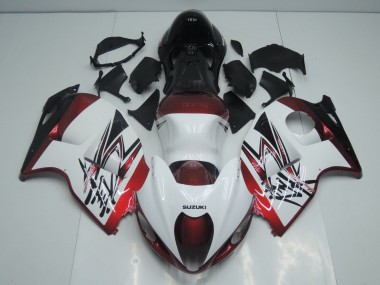 Compra Carenados Moto Suzuki GSXR 1300 Hayabusa 1996-2007 - Blanco Rojo Caramelo Negro