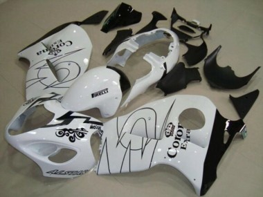 Compra Carenados Moto Suzuki GSXR 1300 Hayabusa 1996-2007 - Blanco Negro Corona Tribal