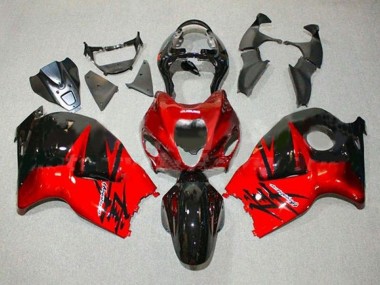 Compra Carenados Moto Suzuki GSXR 1300 Hayabusa 1996-2007 - Rojo Negro Brillante