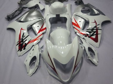 Compra Carenados Moto Suzuki GSXR 1300 Hayabusa 2008-2020 - Blanco Rojo Plata