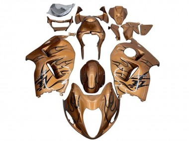 Compra Carenados Moto Suzuki GSXR 1300 Hayabusa 2008-2020 - Bronze Negro Llama