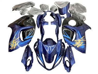 Compra Carenados Moto Suzuki GSXR 1300 Hayabusa 2008-2020 - Azul Negro Azul Claro Oro