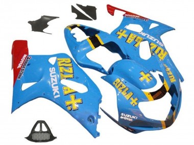 Compra Carenados Moto Suzuki GSXR1000 2000-2002 - Azul Amarillo Rojo Rizla