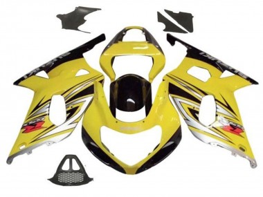 Compra Carenados Moto Suzuki GSXR1000 2000-2002 - Amarillo Plata Negro Brillante