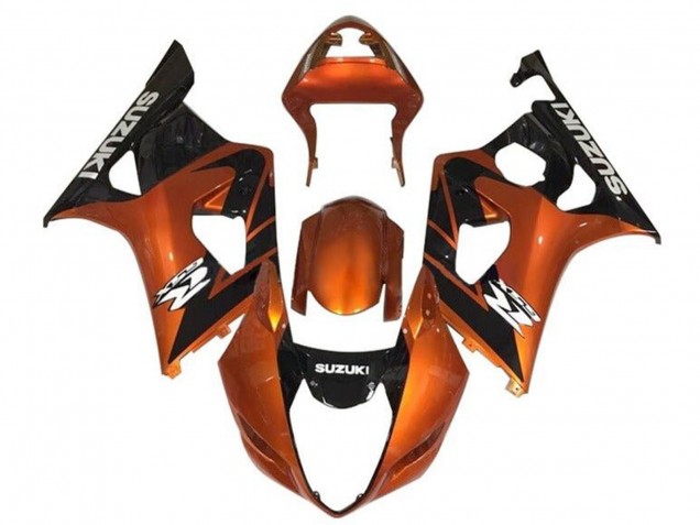 Compra Carenados Moto Suzuki GSXR 1000 2003-2004 - Naranja Negro Blanco