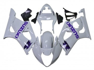 Compra Carenados Moto Suzuki GSXR 1000 2003-2004 - Blanco Púrpura