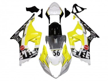 Compra Carenados Moto Suzuki GSXR 1000 2003-2004 - Amarillo Blanco Negro