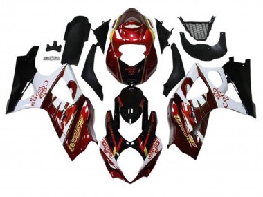 Compra Carenados Moto Suzuki GSXR 1000 2005-2006 - Negro Rojo Blanco Oro