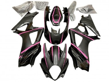 Compra Carenados Moto Suzuki GSXR 1000 2005-2006 - Negro Brillante Negro Mate Rosa