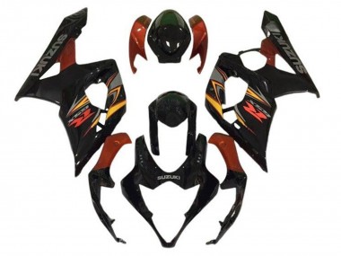 Compra Carenados Moto Suzuki GSXR 1000 2005-2006 - Negro Rojo Amarillo Gris