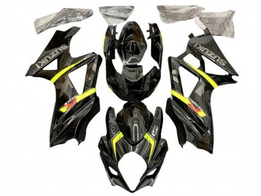 Compra Carenados Moto Suzuki GSXR 1000 2005-2006 - Negro Amarillo Gris