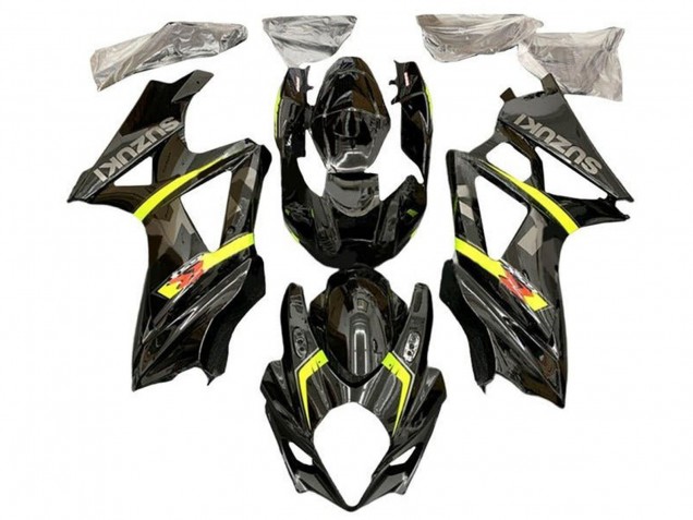 Compra Carenados Moto Suzuki GSXR 1000 2005-2006 - Negro Amarillo Gris