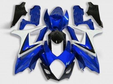 Compra Carenado Moto Suzuki GSXR 1000 2005-2006 - Blanco Azul Negro