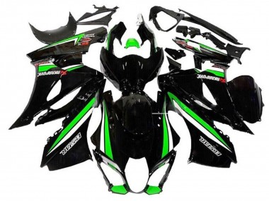 Compra Carenados Moto Suzuki GSXR1000 2017-2024 - Negro Verde Blanco Raya