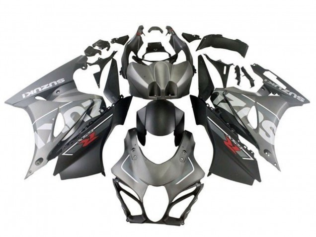 Compra Carenados Moto Suzuki GSXR1000 2017-2024 - Plata Mate Negro Mate