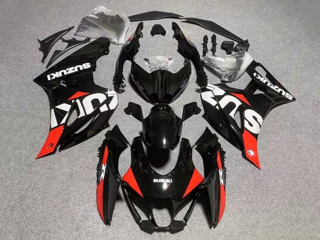 Compra Carenados Moto Suzuki GSXR1000 2017-2024 - Negro Rojo Blanco