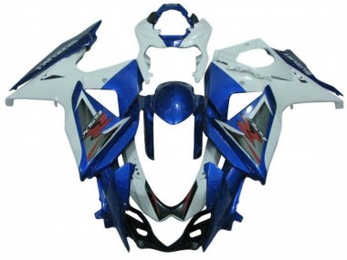 Compra Carenado Moto Suzuki GSXR 1000 2009-2016 - Blanco Azul Plata