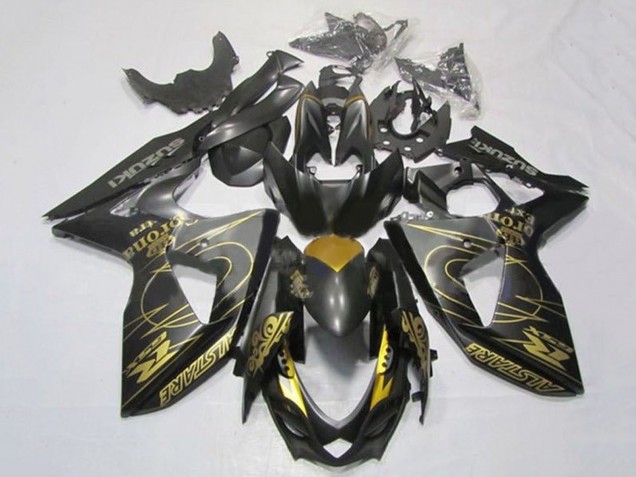 Compra Carenados Moto Suzuki GSXR 1000 2009-2016 - Negro Oro Tribal