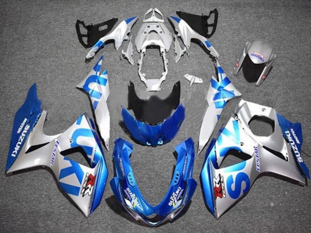 Compra Carenados Moto Suzuki GSXR 1000 2009-2016 - Plata Azul