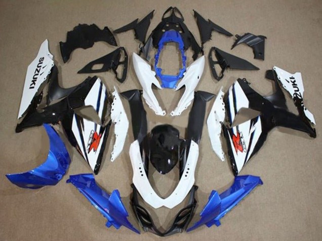 Compra Kit Carenados Moto Suzuki GSXR 1000 2009-2016 - Blanco Azul Negro