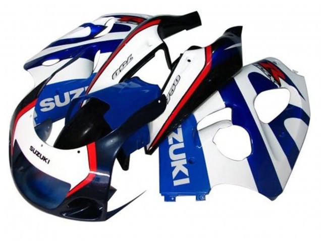 Compra Carenados Moto Suzuki GSXR 600 / GSXR 750 1996-2000 - Azul Blanco Azul Oscuro Rojo