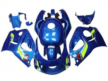 Compra Carenados Moto Suzuki GSXR 600 / GSXR 750 1996-2000 - Azul Amarillo Blanco