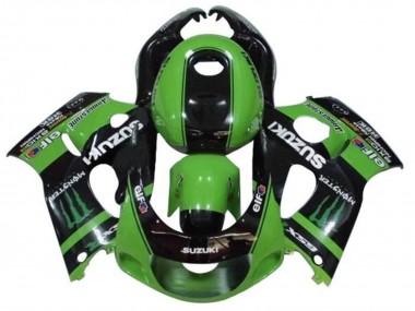 Compra Carenados Moto Suzuki GSXR 600 / GSXR 750 1996-2000 - Verde Negro Monstruo
