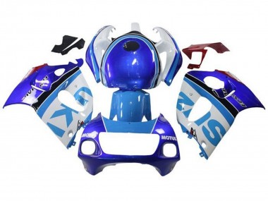 Compra Carenados Moto Suzuki GSXR 600 / GSXR 750 1996-2000 - Blanco Azul Raya