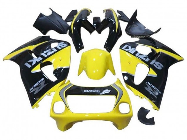 Compra Carenados Moto Suzuki GSXR 600 / GSXR 750 1996-2000 - Amarillo Negro Plata
