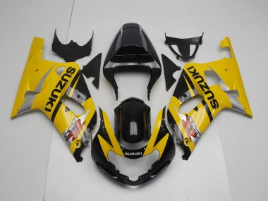 Compra Carenado Moto Suzuki GSXR 600 / GSXR 750 2001-2003 - Amarillo Plata Negro Brillante