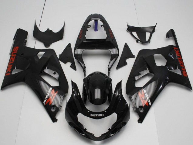 Compra Carenados Moto Suzuki GSXR 600 / GSXR 750 2001-2003 - Negro Brillante Rojo