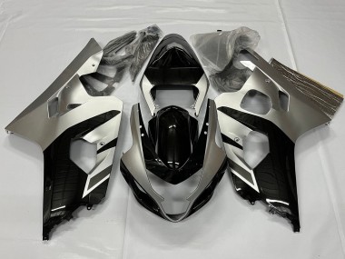 Compra Carenados Moto Suzuki GSXR 600 / GSXR 750 2001-2003 - Plata Negro Brillante