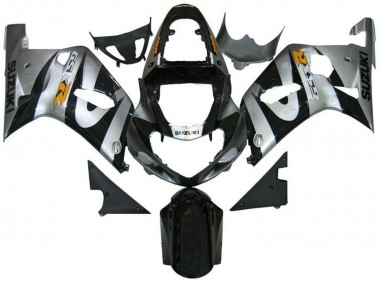 Compra Carenados Moto Suzuki GSXR 600 / GSXR 750 2001-2003 - Plata Negro Amarillo