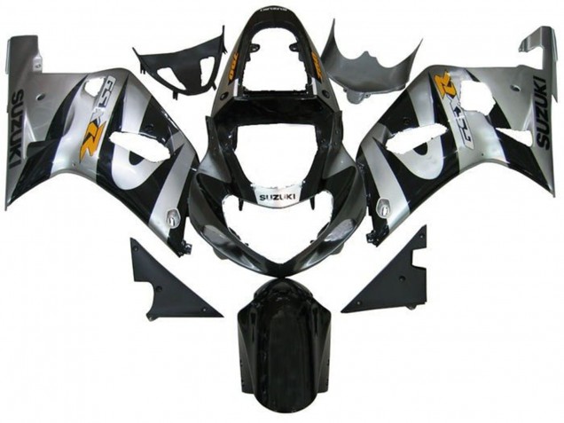 Compra Carenados Moto Suzuki GSXR 600 / GSXR 750 2001-2003 - Plata Negro Amarillo
