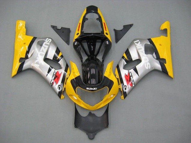 Compra Carenados Moto Suzuki GSXR 600 / GSXR 750 2001-2003 - Amarillo Plata Negro Brillante Rojo