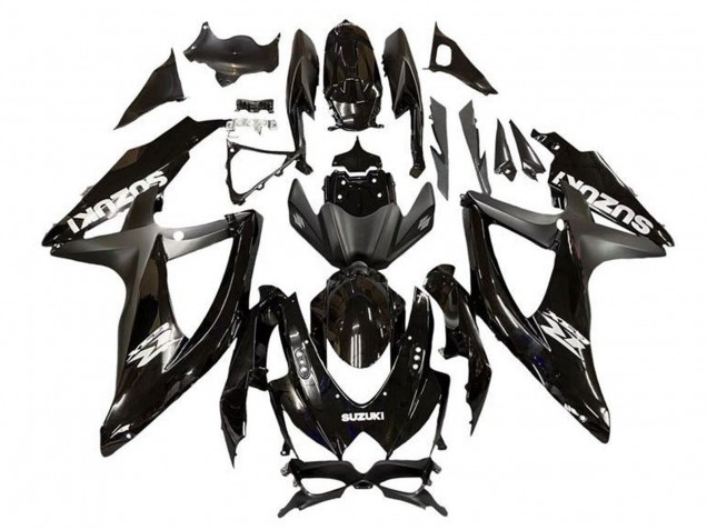 Compra Carenado Moto Suzuki GSXR 600 / GSXR 750 2008-2010 - Negro Brillante Negro Mate
