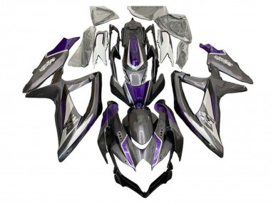 Compra Carenados Moto Suzuki GSXR 600 / GSXR 750 2008-2010 - Plata Gris Púrpura