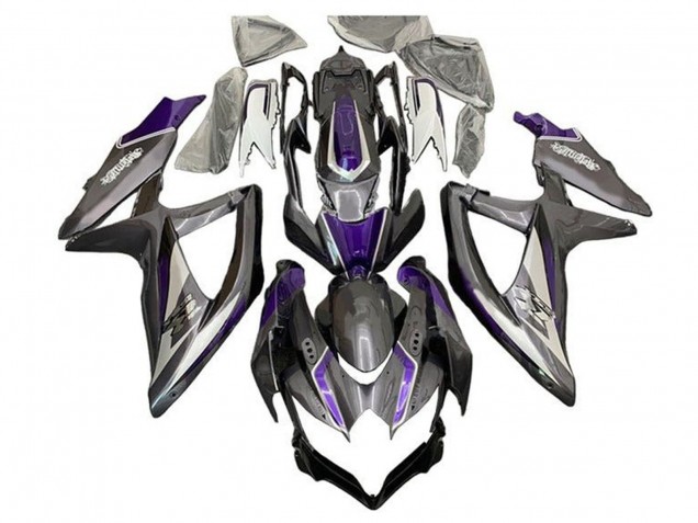 Compra Carenados Moto Suzuki GSXR 600 / GSXR 750 2008-2010 - Plata Gris Púrpura