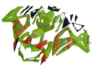Compra Carenados Moto Suzuki GSXR 600 / GSXR 750 2008-2010 - Verde Naranja Rossi