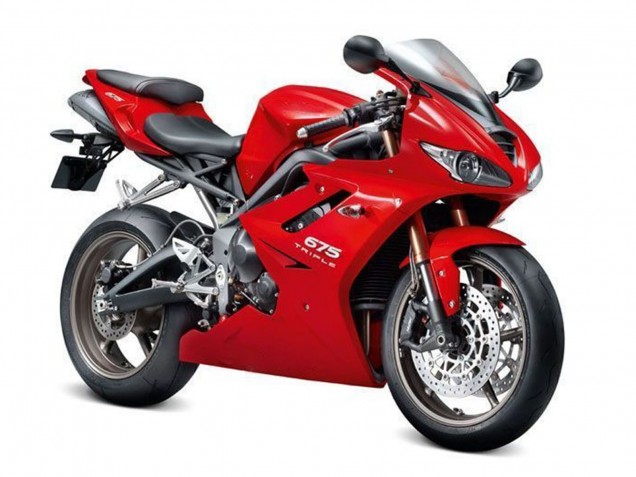 Compra Carenado Moto Triumph Daytona 675 Triple 2009-2012 - Rojo