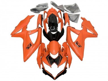 Compra Carenados Moto Suzuki GSXR 600 / GSXR 750 2008-2010 - Naranja Negro Brillante