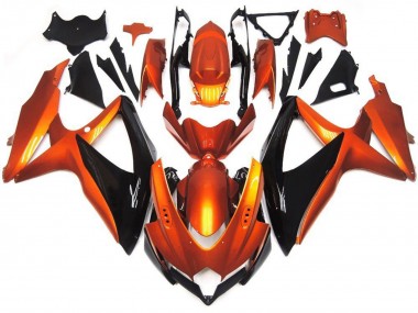 Compra Carenados Moto Suzuki GSXR 600 / GSXR 750 2008-2010 - Naranja Negro