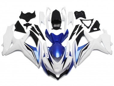 Compra Carenado Moto Suzuki GSXR 600 / GSXR 750 2008-2010 - Blanco Azul Negro